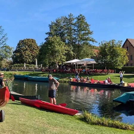 Spreewaldhaeuser Golinski Mit Kamin Am Neuendorfer *
