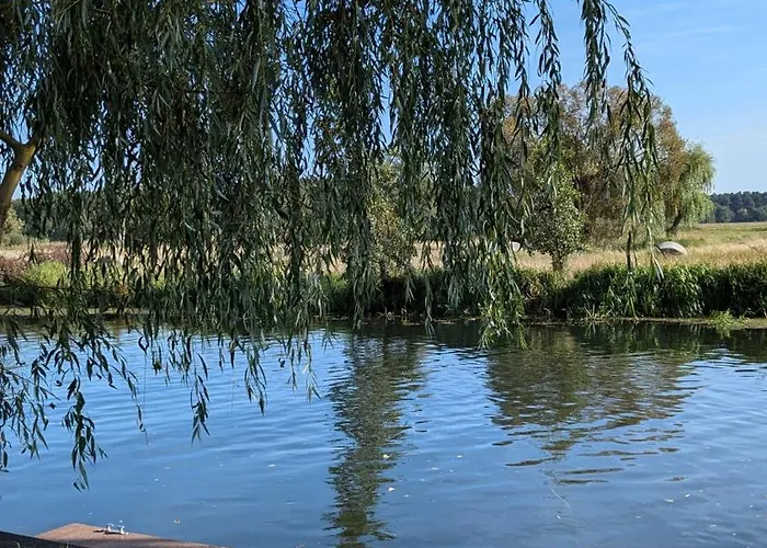 Spreewaldhaeuser Golinski Mit Kamin Am Neuendorfer * Alt Schadow